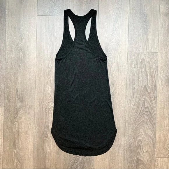Aritzia Wilfred Free Helena Dress Mini Tank Top Heathered Dark Grey Size XS - Picture 13 of 14